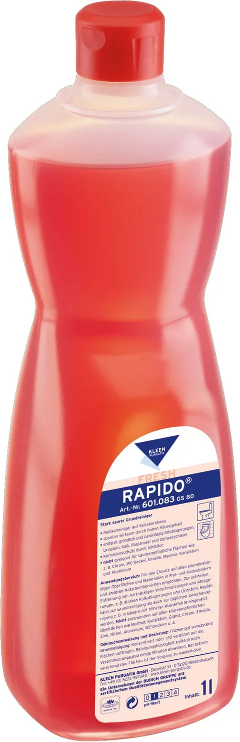 KLEEN RAPIDO silny środek do sanitariatów WC ADR 1L