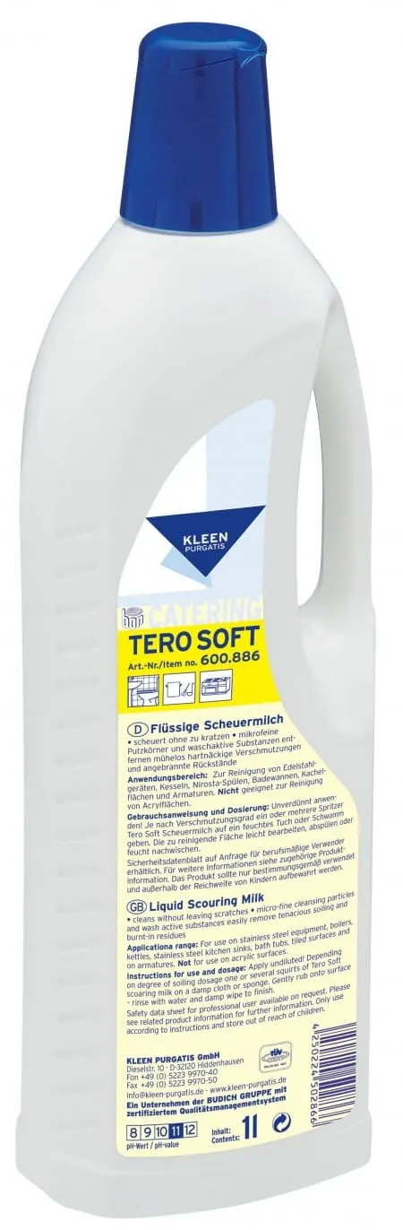 KLEEN TERO SOFT mleczko do czyszczenia 1L