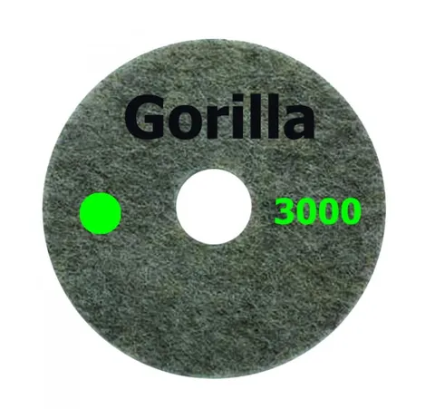 Pad diamentowy 17" 3000 zielony – codzienny połysk wet look ETC-061703000