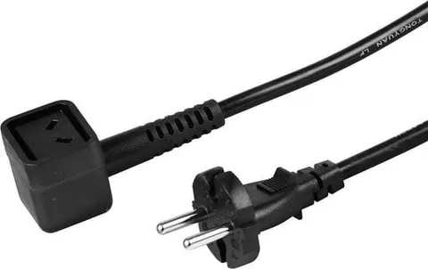 Przewód zasilający 10m 2x1 mm czarny do odkurzaczy z wtyczka Numatic 236013