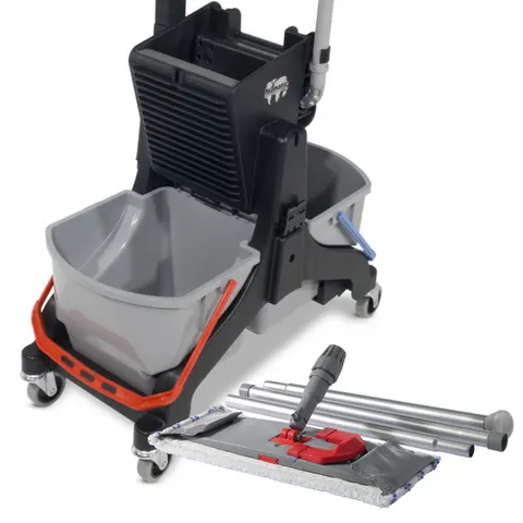 Wózek Numatic MidMop MMB1616 z mopem płaskim 40 cm — komplet