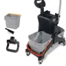 Wózek dwuwiadrowy Numatic MidMop MMB1616K z zestawem akcesoriów