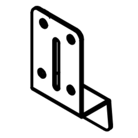 Uchwyt dolny zbiornika MDA1 Numatic 304172