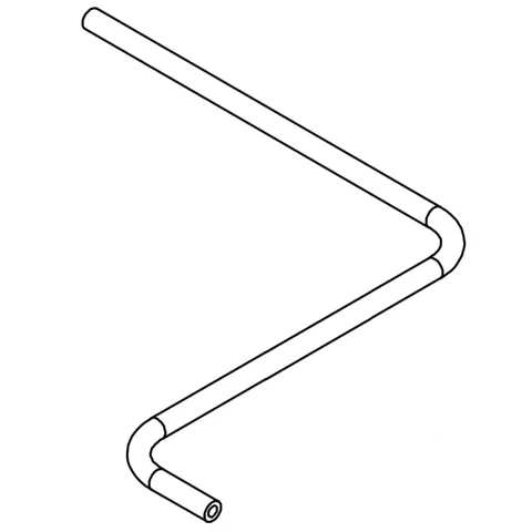 Wężyk 720×8×3.2 mm silikonowy Numatic 304434 do szorowarek kablowych TT