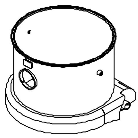 Zbiornik zielony do GVE Numatic 325427