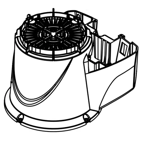 Osłona silnika Numatic 328132 do szorowarek kablowych TT