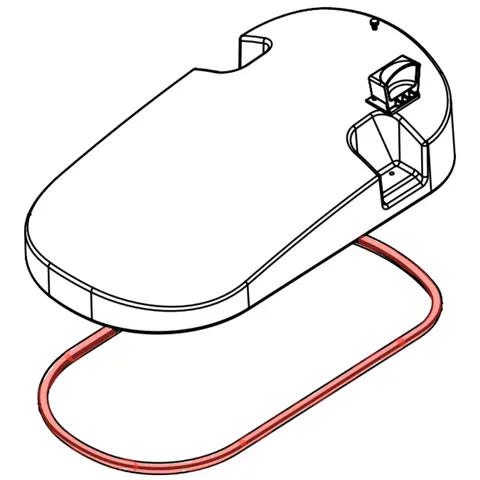 Uszczelka separatora Numatic 391319 do szorowarek bateryjnych TGB