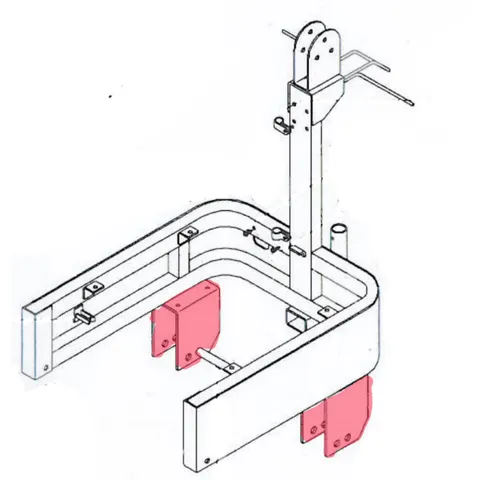 Rama nośna Numatic 403232 do TTB 345