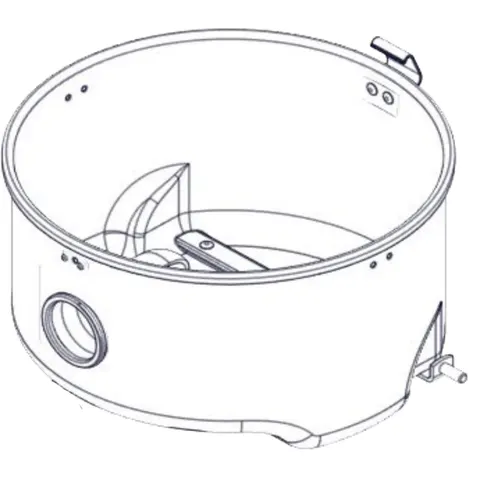 Zbiornik do odkurzaczy Numatic AVQ, NQS 500001