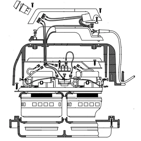 Głowica do WVD 1502 Numatic 533034