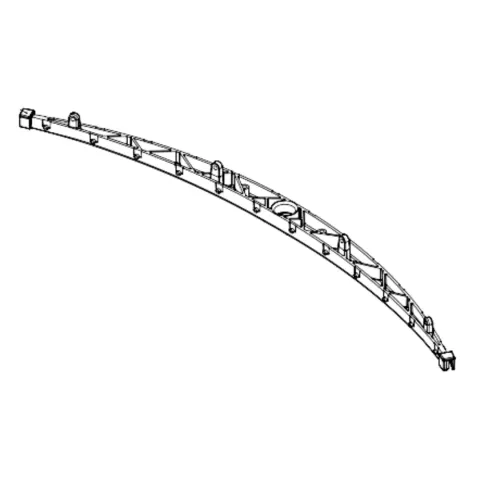 Listwa dociskowa gumy do ssawy 750 mm, czerwona, Numatic 903848