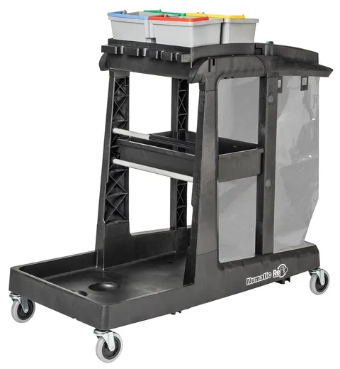 Wózek serwisowy ECO-Matic EM3 z koszem 120 l Numatic 909659