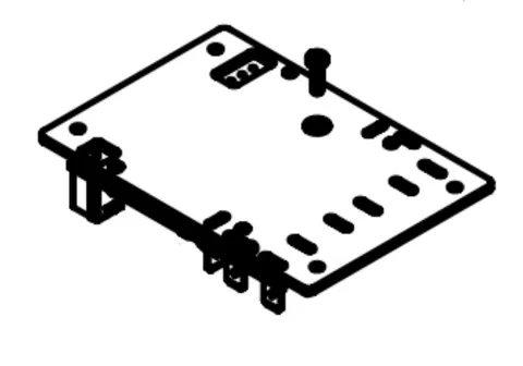Płytka sterująca PCB Numatic 208566R do szorowarek bateryjnych TTB