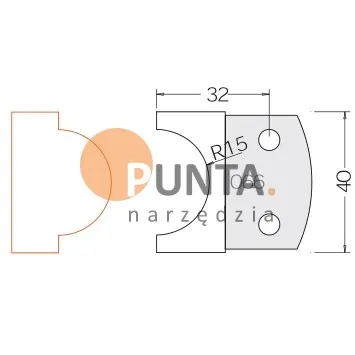 Dimar nóż prof. HM 066 40 symbol: D3306642