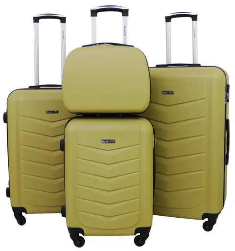 WALIZKI KOMPLET 4w1 MODEL GRAVITT 0602 TEA GREEN