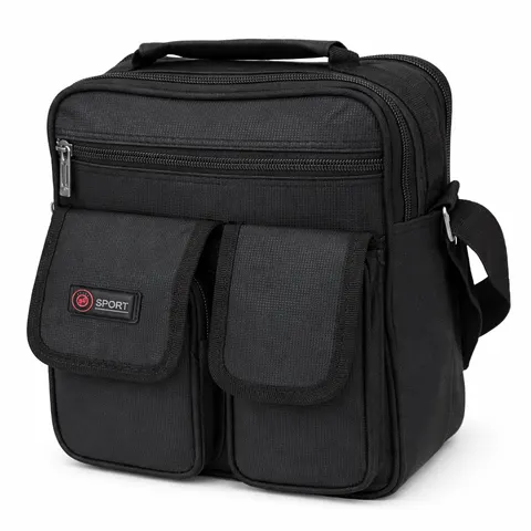 SASZETKA/TORBA MĘSKA NA RAMIĘ MODEL 04-07/3385