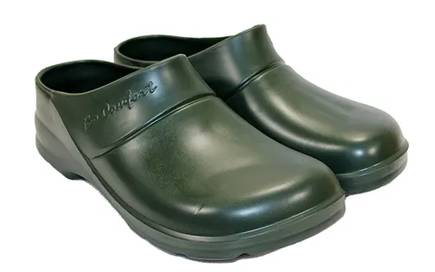 Super lekkie zielone chodaki BIO COMFORT 858 Eva