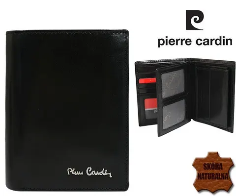 Portfel męski skórzany w pudełku Pierre Cardin 327