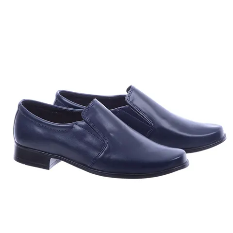 Buty Komunijne Wsuwane Polskie MIKO 016 chłopięce Granat