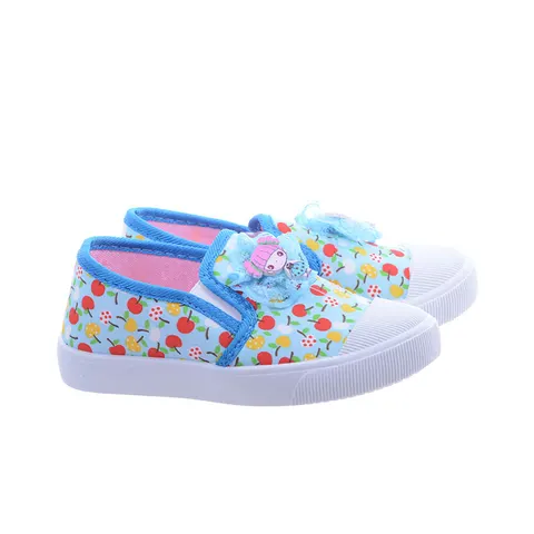 Tenisówki Trampki Slip On Dziewczęce Linshi tanie 1427/2026 Niebieskie