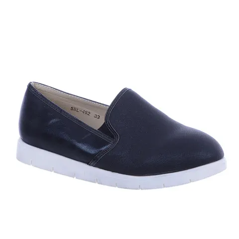 Tenisówki Półbuty Slip On Dziecięce Badoxx 5BL-452 Czarne
