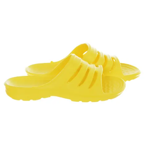 Lekkie Dziecięce Klapki EVA Gumowe Żółte SLD-02