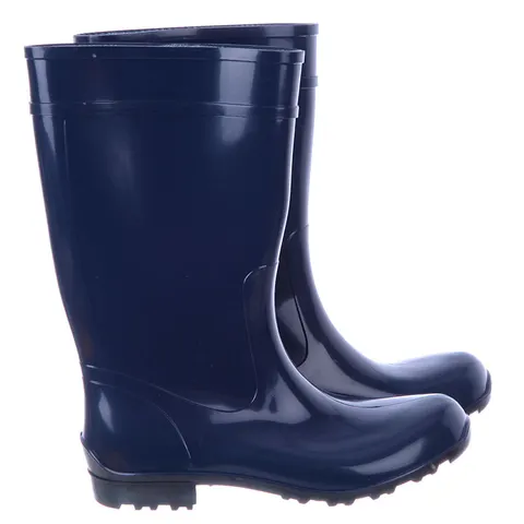 KALOSZE DAMSKIE PCV WYSOKIE LEMIGO 967 ILSE GRANATOWE