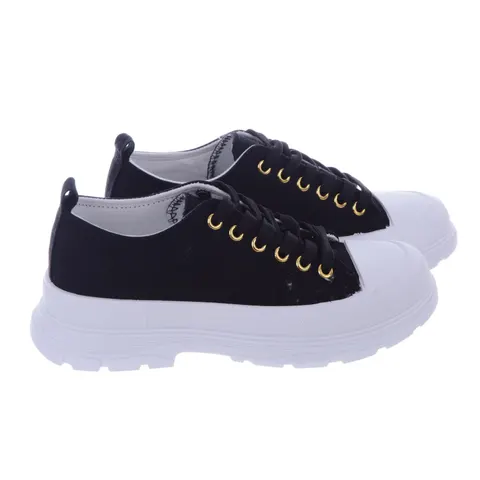 Buty sportowe do biegania Damskie Czarne Solidna podeszwa ZY202