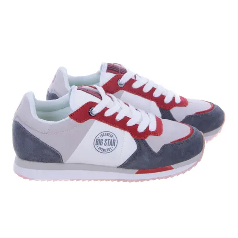 Buty Sportowe Damskie BIG STAR Szare HH274568