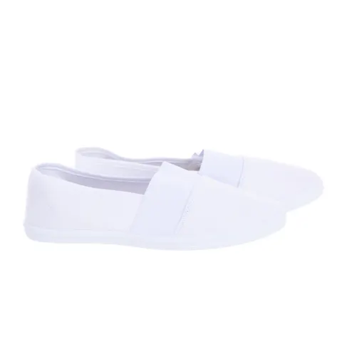 Espadryle tenisówki Damskie Slip On Underline 1405 Białe