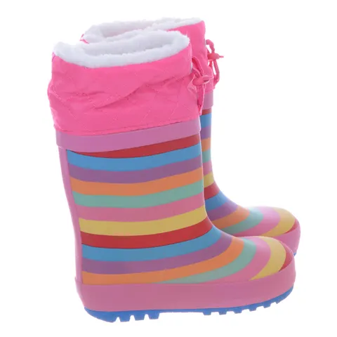 BUTY KALOSZE OCIEPLANE PASKI DZIEWCZECE PCV RÓŻOWE KONDOR 4370552