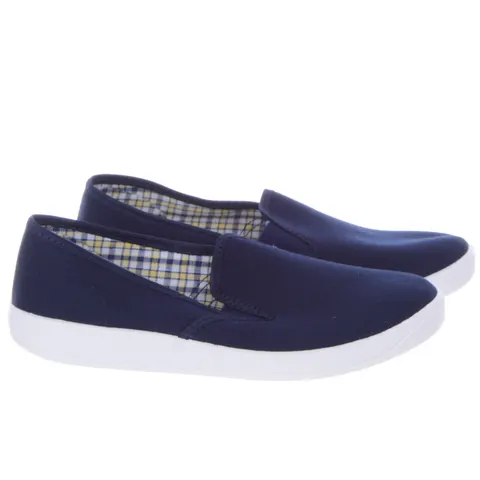 Tenisówki Trampki Chłopięce Slip On Granatowe