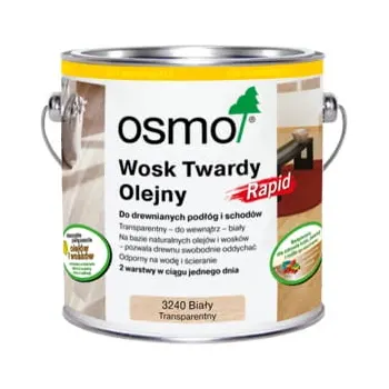 Osmo 3240 Biały, transparentny Wosk twardy olejny RAPID 3240/10,00