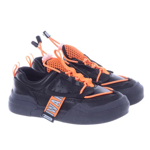 Czarne Modne Sneakersy Dziecięce Adidaski Buty Sportowe LINSHI A2358-22
