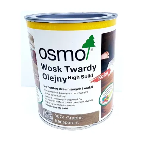 Osmo 3074 Grafit Wosk twardy olejny KOLOR 3074/25,00