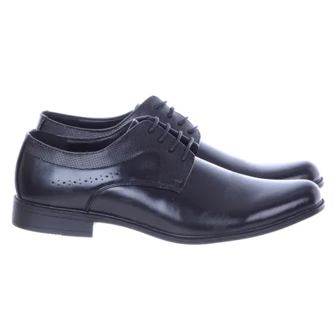 Eleganckie Czarne Buty Wizytowe do garnituru Badoxx MXC-453
