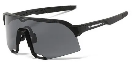 OKULARY Z POLARYZACJĄ UV400 SHIMANO ROWER CZARNE
