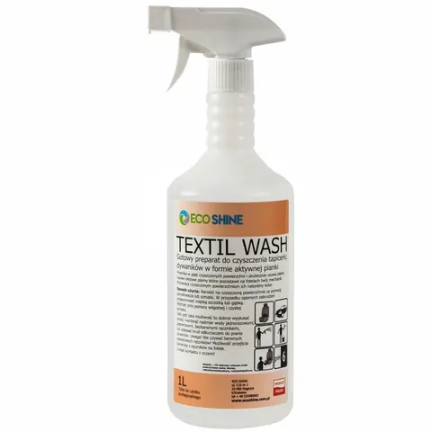 TEXTIL WASH 1L - czyszczenie tapicerki, foteli, dywaników