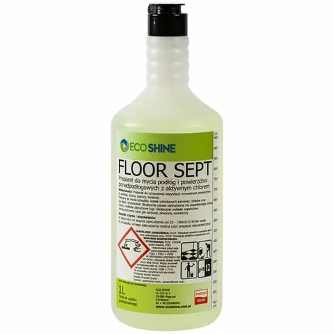 FLOOR SEPT 1L - Płyn z aktywnym chlorem do mycia podłóg