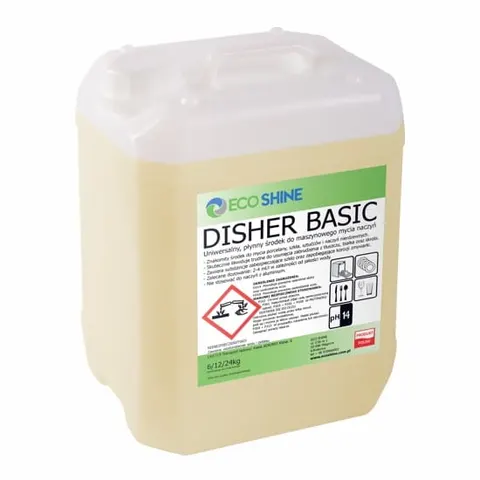 DISHER BASIC 24kg - Płyn myjący do zmywarki uniwersalny