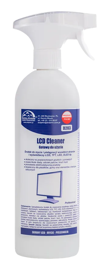 DOLPHIN LCD CLEANER 750ml płyn do czyszczenia ekranów