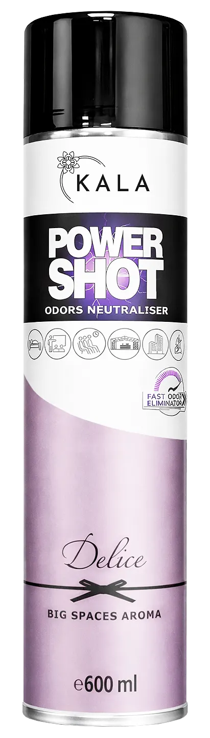 Power Shot - Delice - Kala 600ml - Neutralizator zapachu