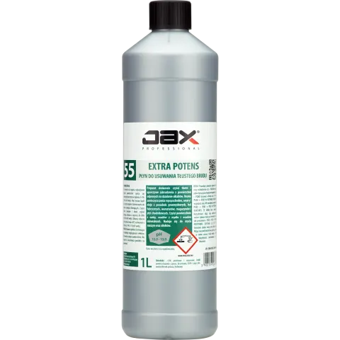PREPARAT DO USUWANIA TŁUSTEGO BRUDU EXTRA POTENS 1L - JAX PROFESSIONAL 55