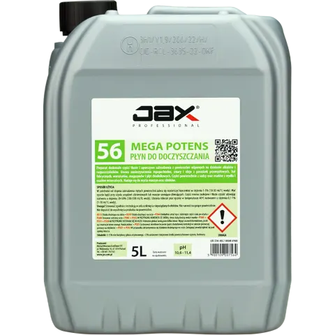 MEGA POTENS PŁYN DO DOCZYSZCZANIA 5L - JAX PROFESSIONAL 56