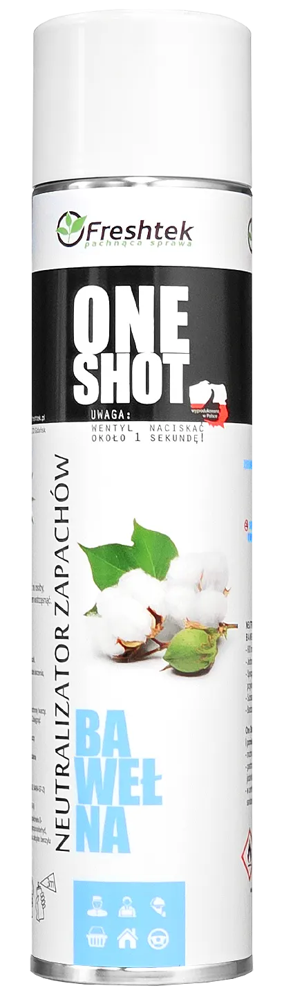 FRESHTEK ONE SHOT 600ml – BAWEŁNA