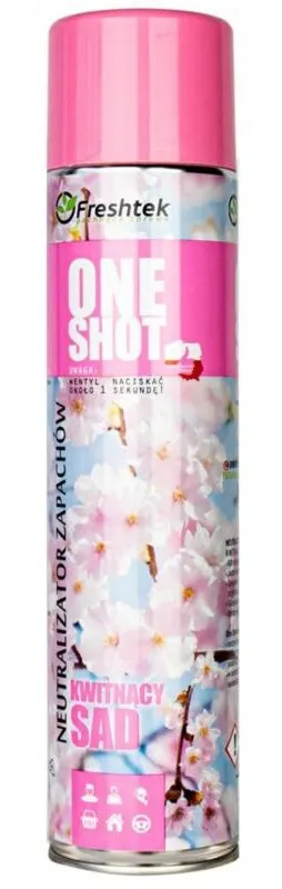 FRESHTEK ONE SHOT 600ml – KWITNĄCY SAD