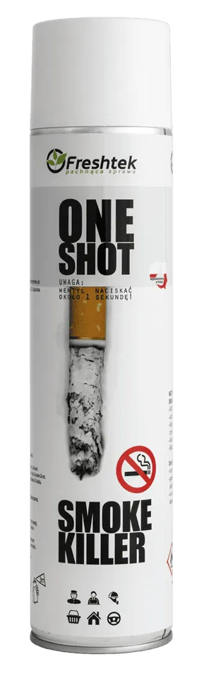 FRESHTEK ONE SHOT 600ml – SMOKE KILLER