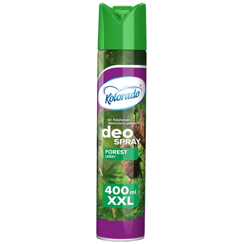 Kolorado - Odświeżacz Deo Spray 400ml - LEŚNY