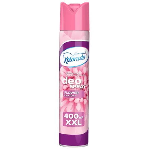 Kolorado - Odświeżacz Deo Spray 400ml - KWIATOWY