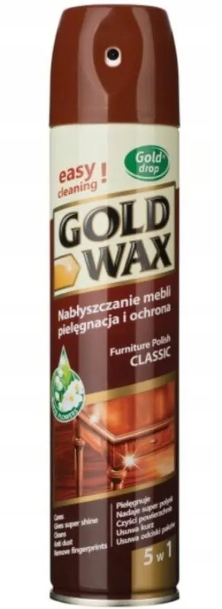 GOLD WAX 300ML - PREPARAT DO MEBLI